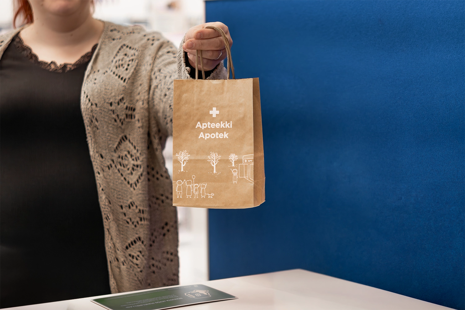 Paper bags with custom print
